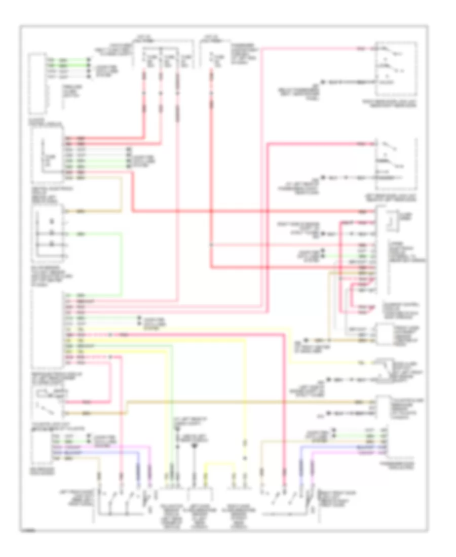 Forced Entry Wiring Diagram for Volvo V70 R 2006