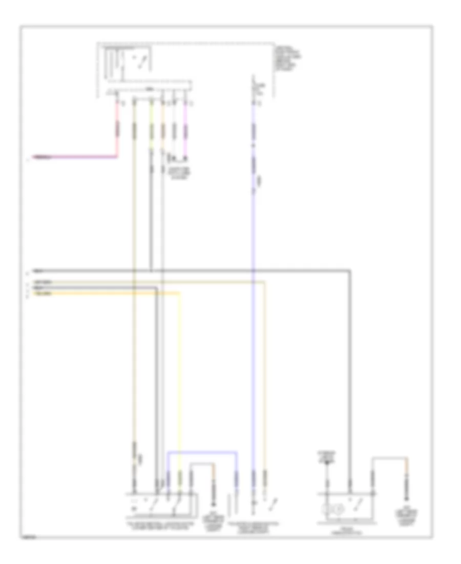 TrunkTailgate Release Wiring Diagram (2 of 2) for Volvo XC60 T-6 2011