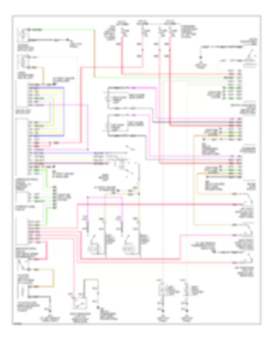 Courtesy Lamps Wiring Diagram for Volvo XC70 2006