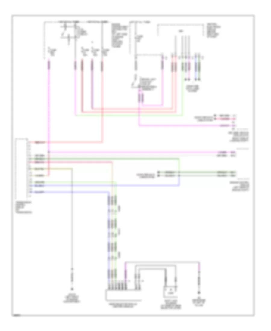 Shift Interlock Wiring Diagram for Volvo XC70 2011