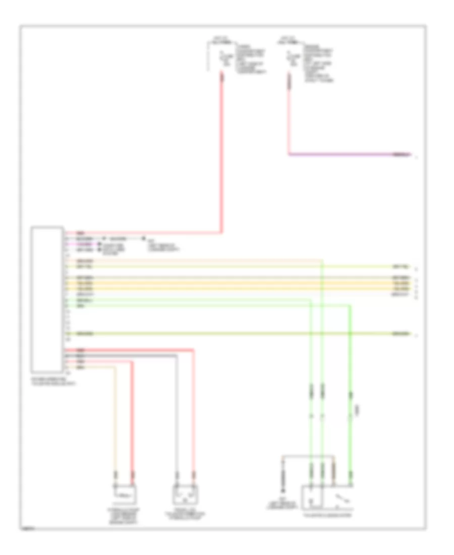 TrunkTailgate Release Wiring Diagram (1 of 2) for Volvo XC70 T-6 2011