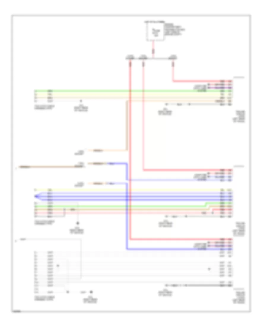 Exterior Lamps Wiring Diagram (3 of 3) for Volvo C70 T-5 2007