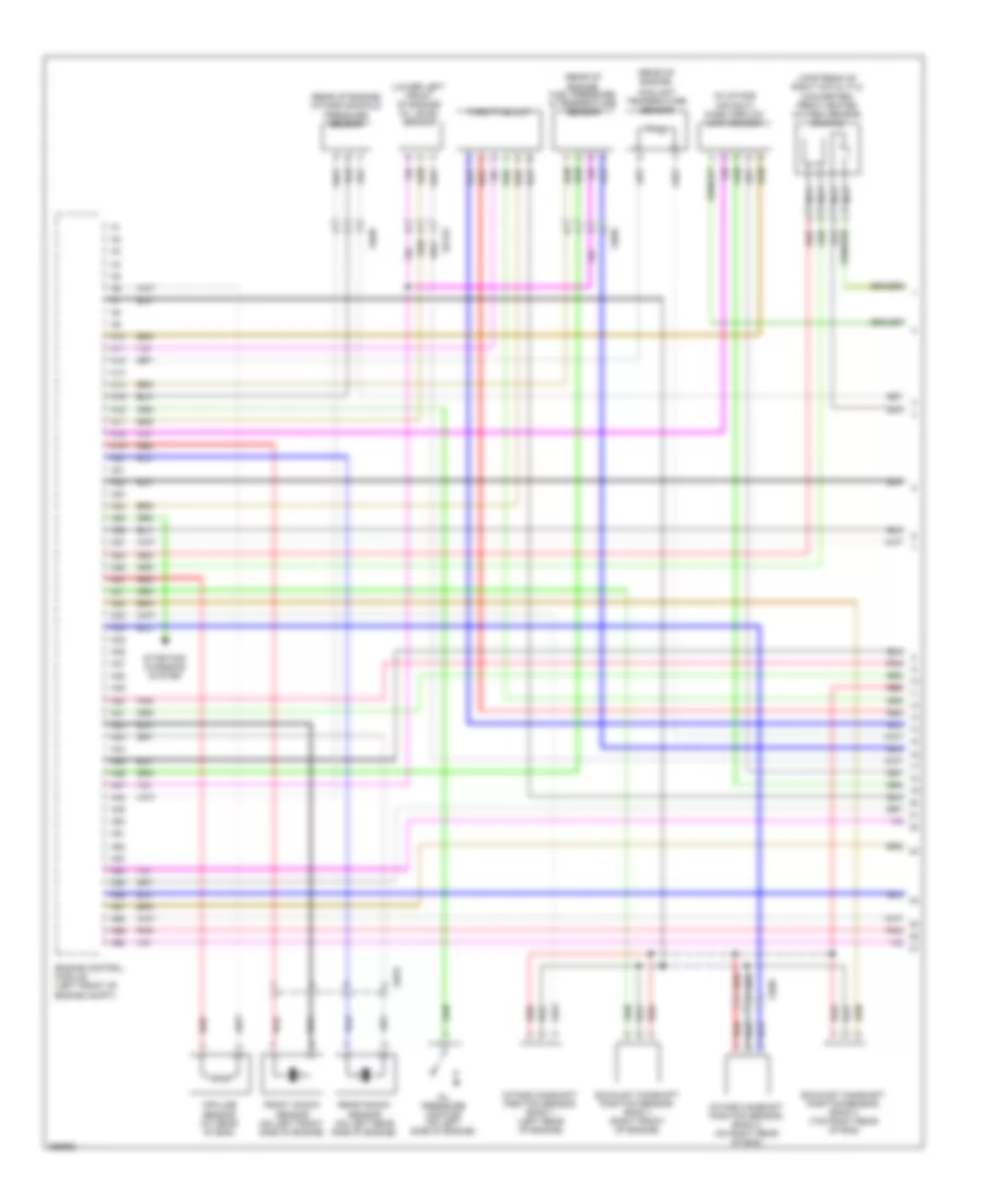 4 4L Engine Performance Wiring Diagram 1 of 4 for Volvo XC90 2011