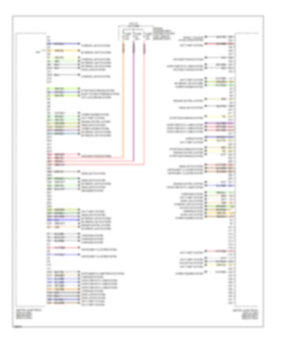 Body Control Modules Wiring Diagram 2 of 2 for Volvo S40 2007