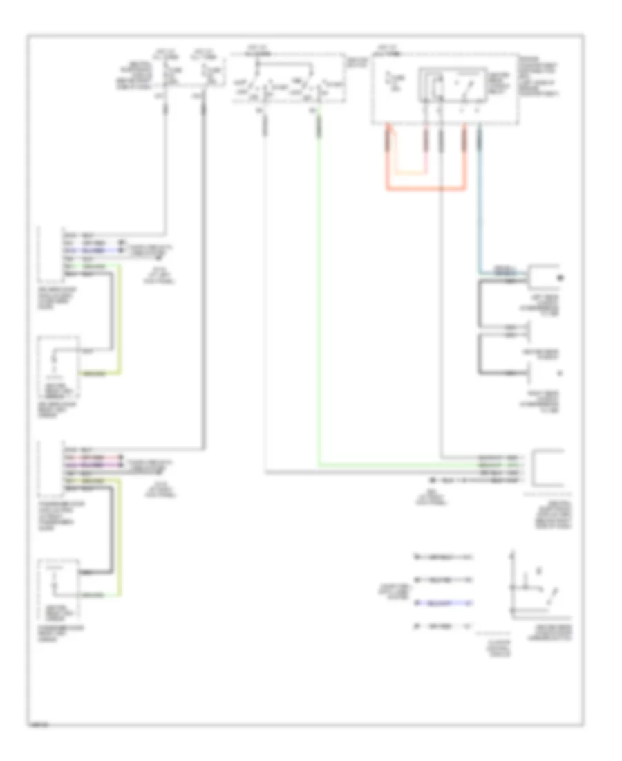 Defoggers Wiring Diagram for Volvo S40 2007
