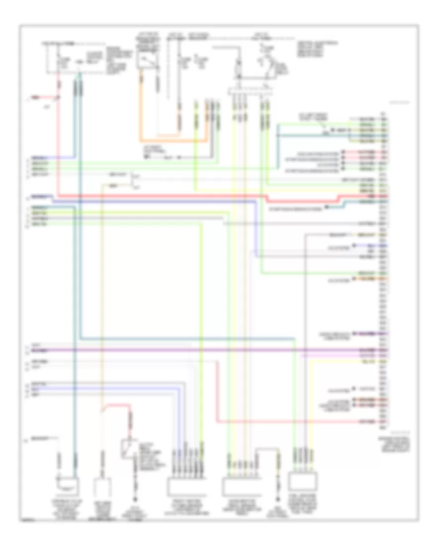 2.5L Turbo, Engine Performance Wiring Diagram (4 of 4) for Volvo S40 2007