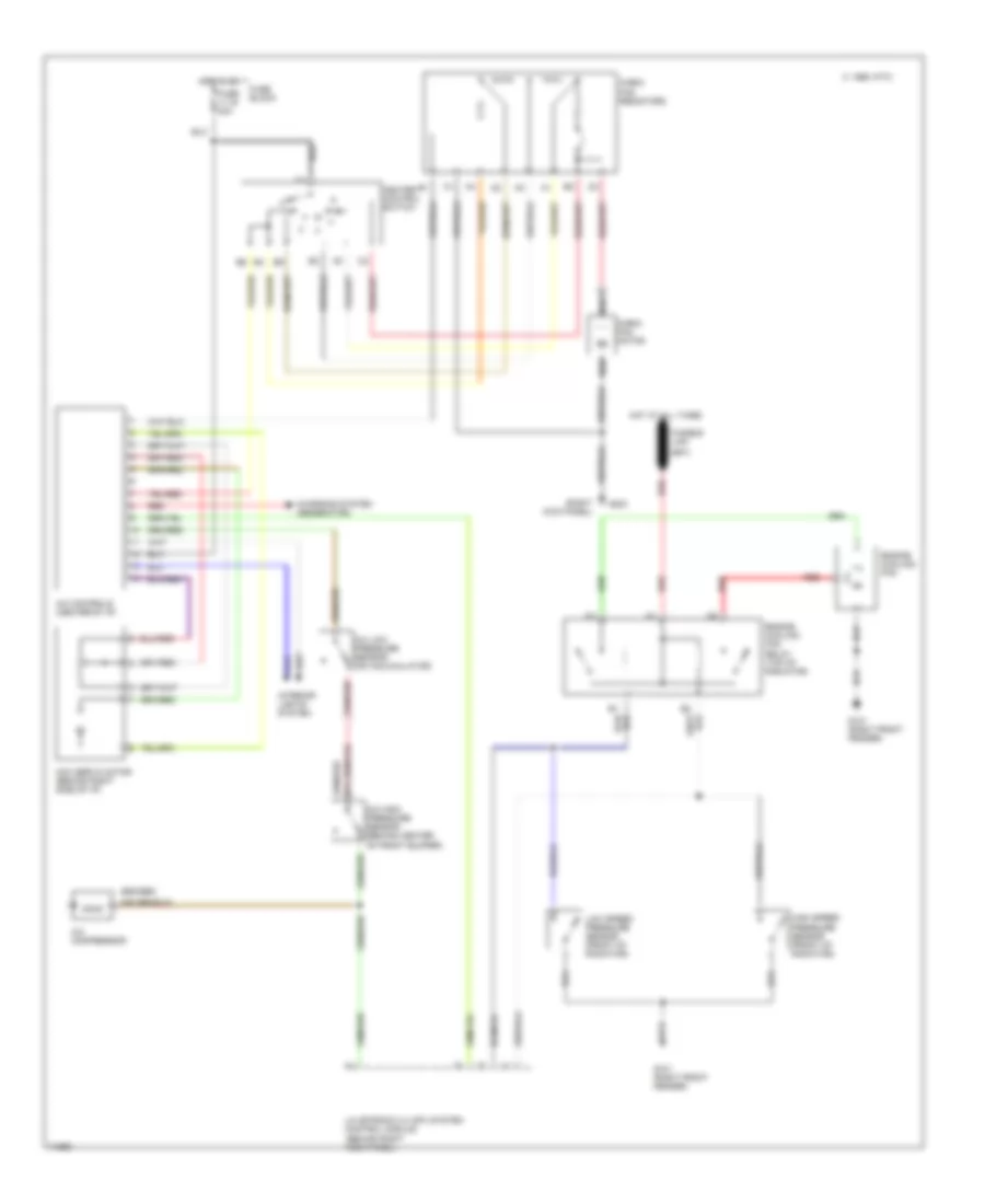 Air Conditioning Wiring Diagrams for Volvo 940 1995