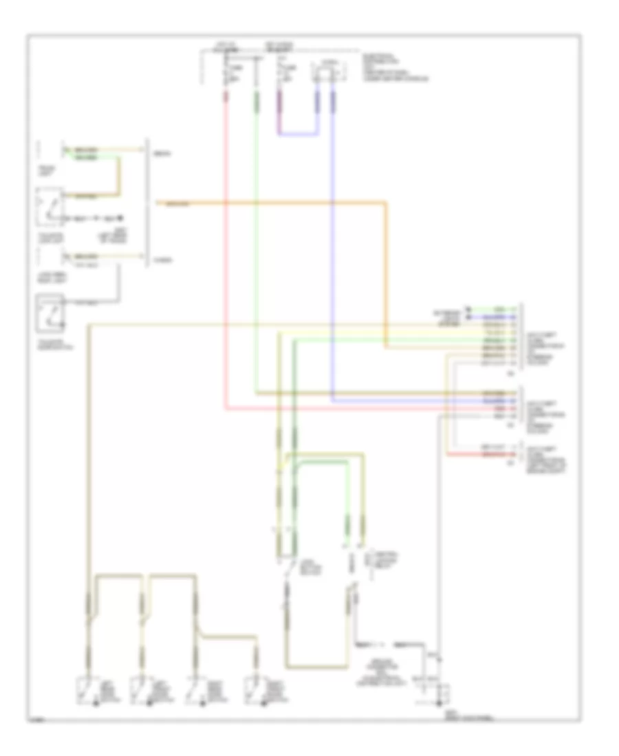 Anti-theft Wiring Diagram for Volvo 940 1995