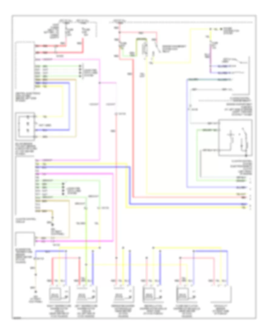 3 2L Automatic A C Wiring Diagram 1 of 2 for Volvo XC90 R Design 2011