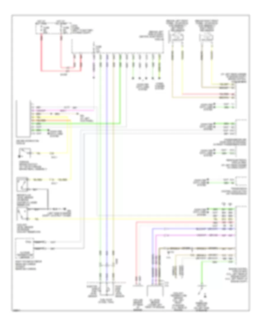 Instrument Cluster Wiring Diagram for Volvo XC90 R Design 2011
