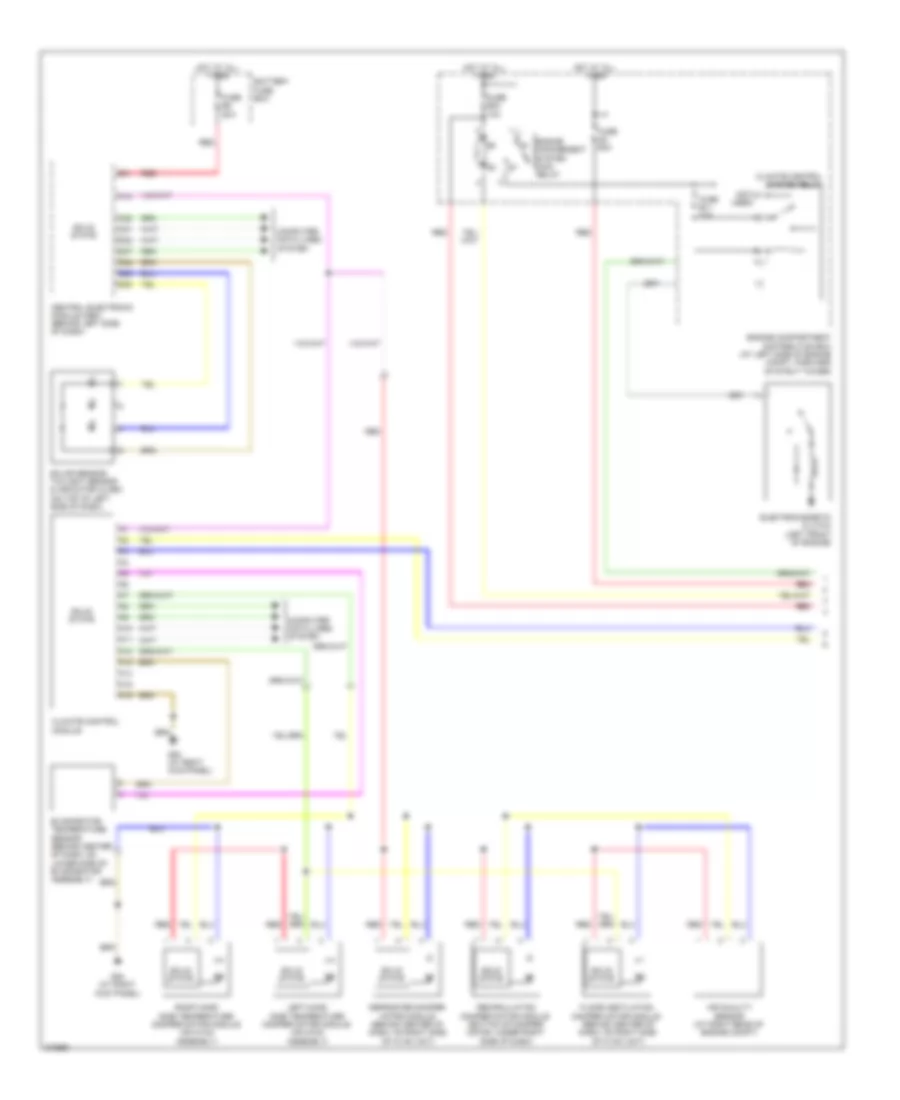 Automatic A C Wiring Diagram 1 of 2 for Volvo S60 R 2007