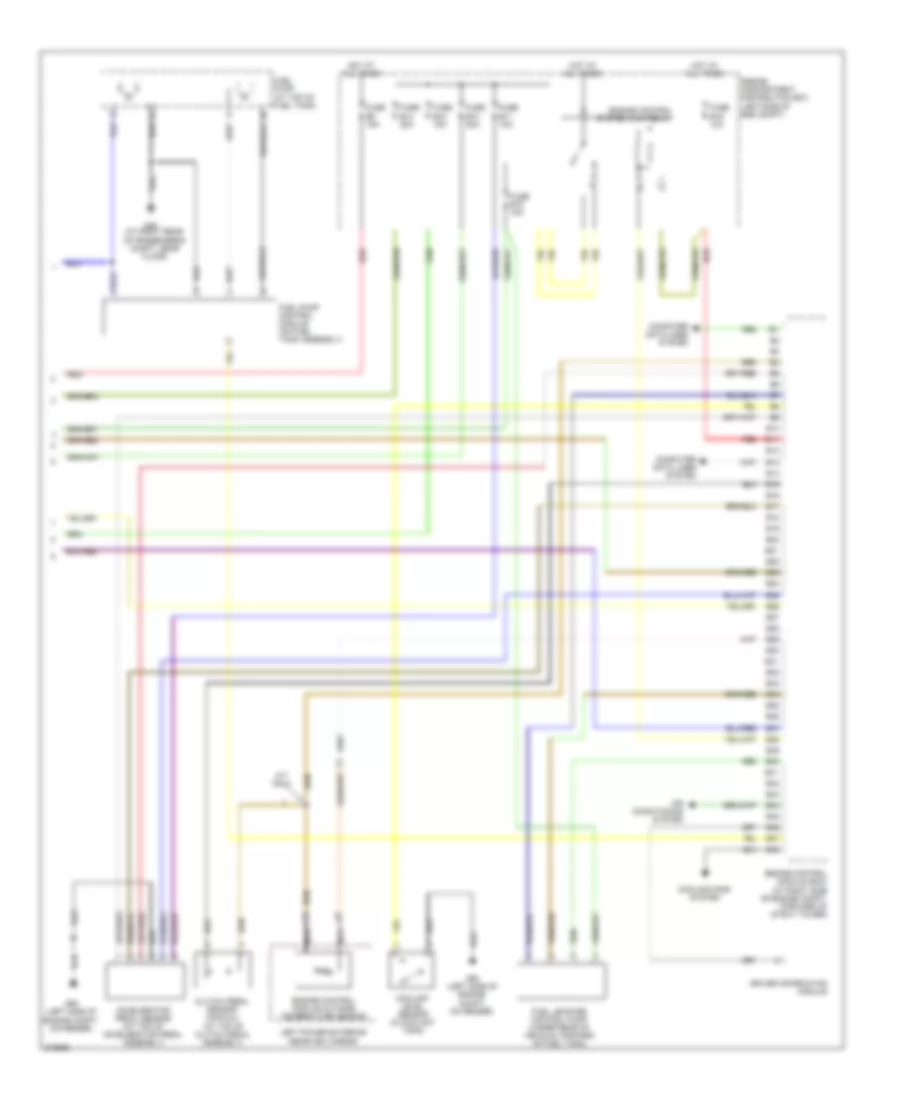 2.5L Turbo, Engine Performance Wiring Diagram (3 of 3) for Volvo S60 R 2007