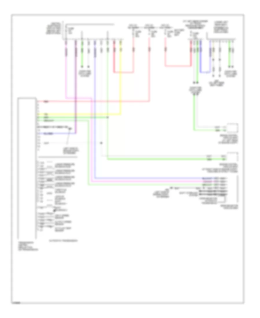 A T Wiring Diagram TF 80SC for Volvo S60 R 2007