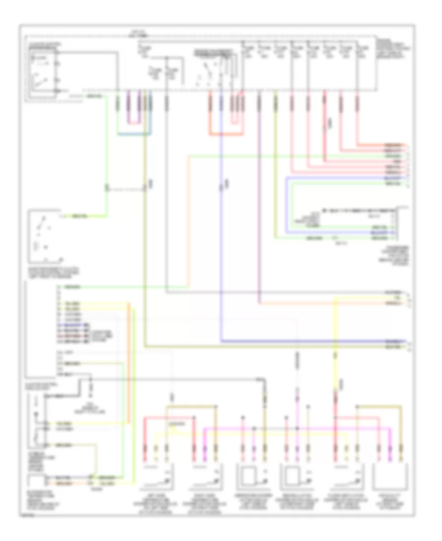 Automatic A C Wiring Diagram 1 of 2 for Volvo C30 T 5 2012