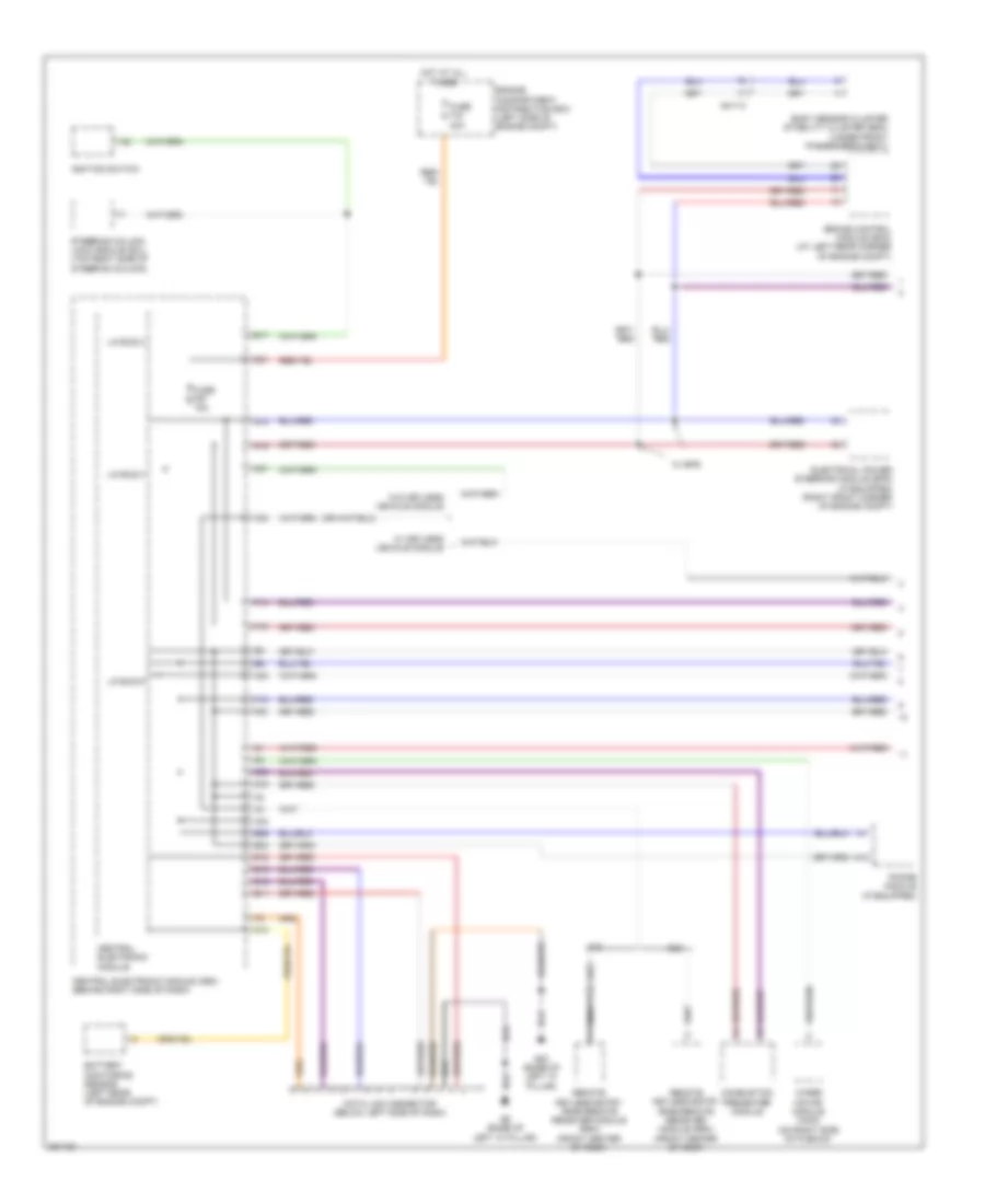 Computer Data Lines Wiring Diagram 1 of 3 for Volvo C30 T 5 2012