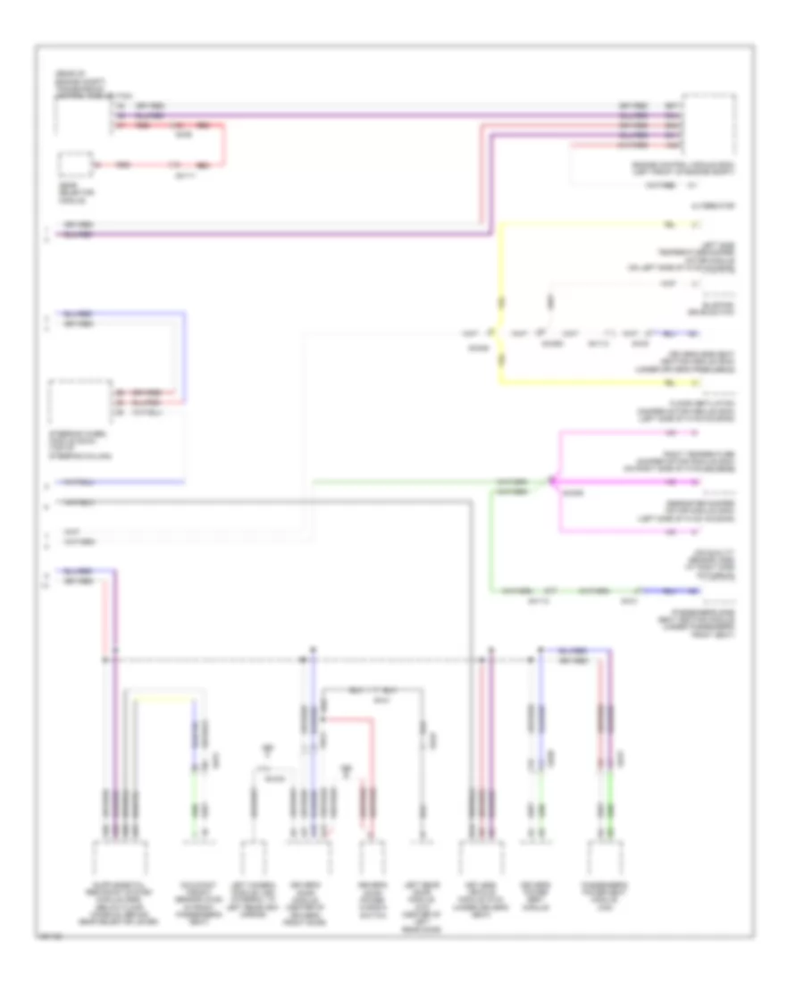 Computer Data Lines Wiring Diagram 3 of 3 for Volvo C30 T 5 2012