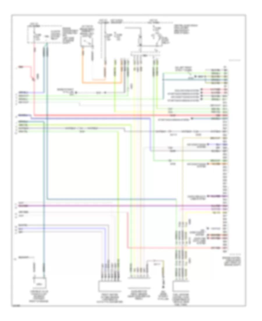 2.5L Turbo, Engine Performance Wiring Diagram (4 of 4) for Volvo C30 T-5 2012