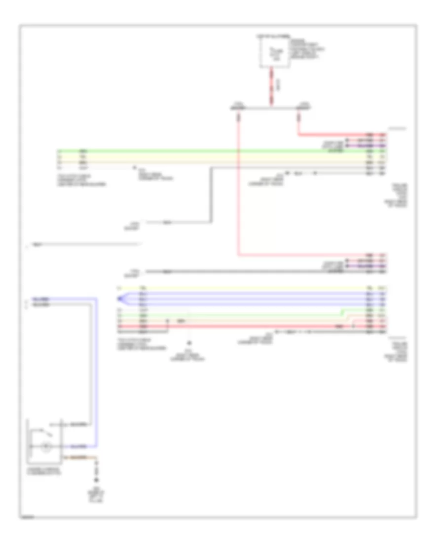 Exterior Lamps Wiring Diagram (3 of 3) for Volvo C30 T-5 2012