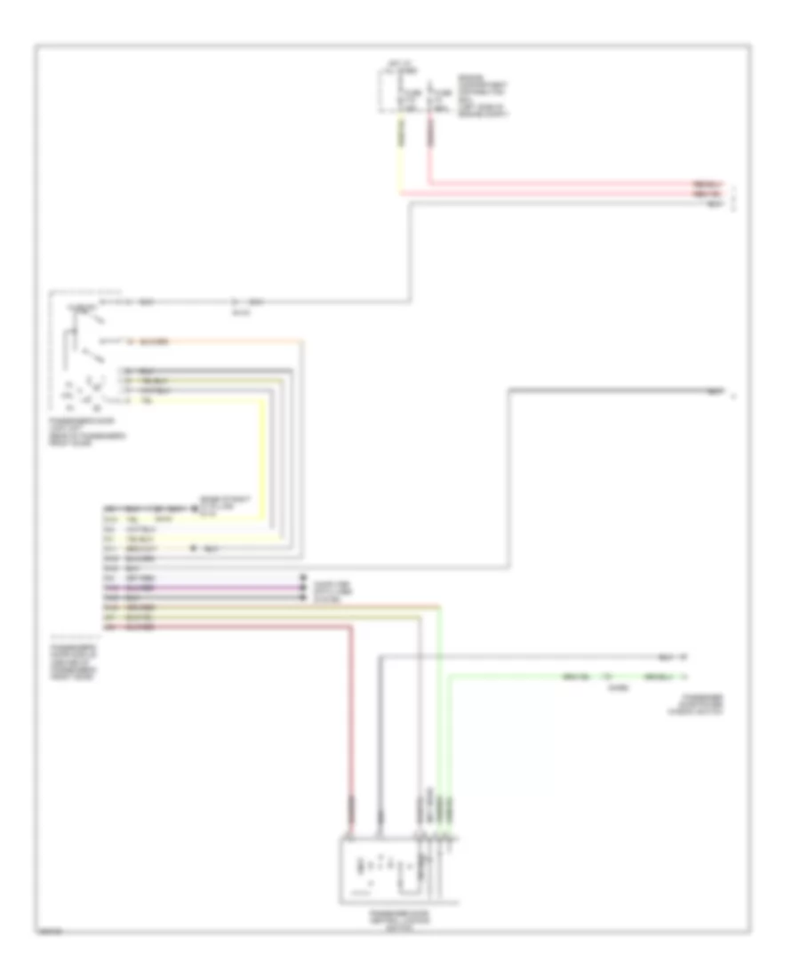 Central Locking Wiring Diagram 1 of 2 for Volvo C30 T 5 2012