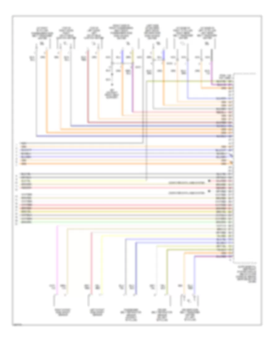 Supplemental Restraints Wiring Diagram (3 of 3) for Volvo C30 T-5 2012