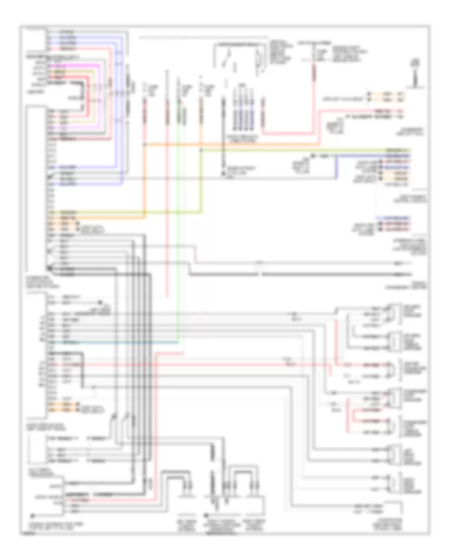 Radio Wiring Diagram, Premium for Volvo C30 T-5 R-Design 2012