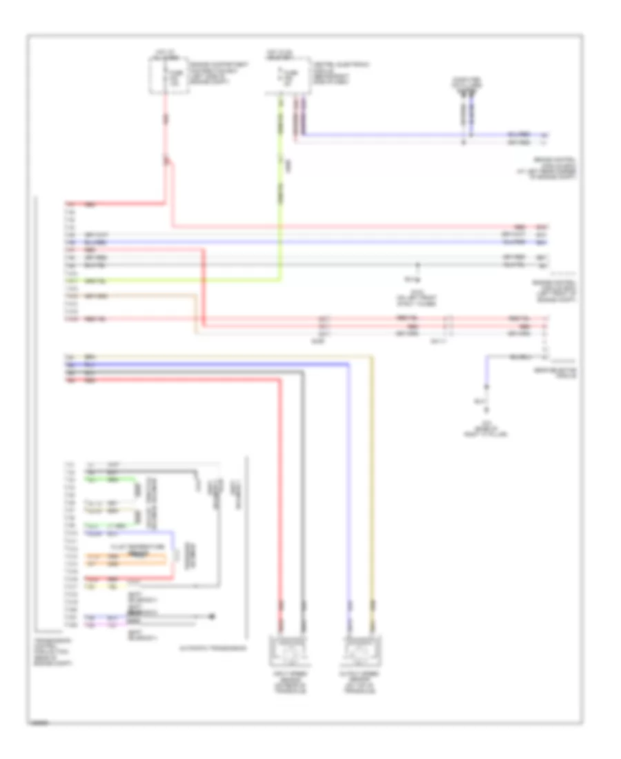 Transmission Wiring Diagram for Volvo C30 T 5 R Design 2012