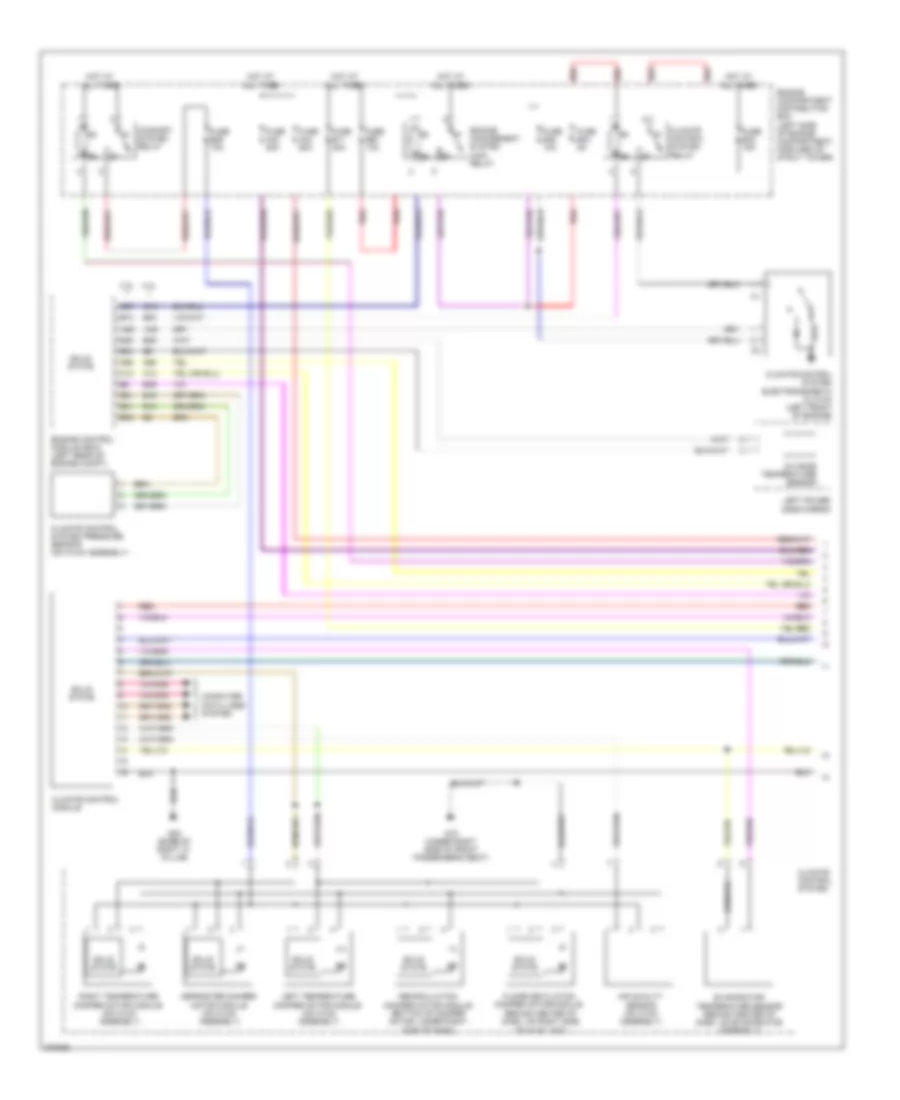Automatic A C Wiring Diagram 1 of 2 for Volvo S80 2007