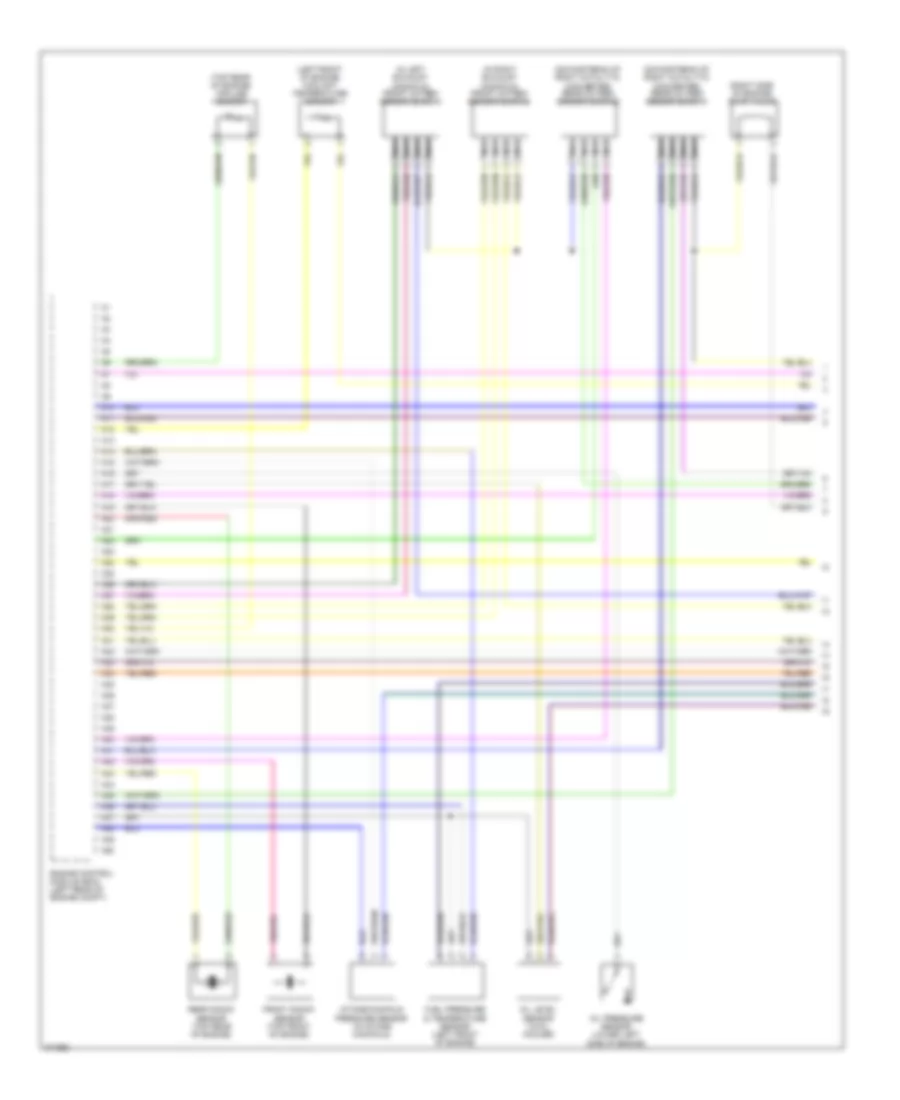 4.4L, Engine Performance Wiring Diagram (1 of 5) for Volvo S80 2007