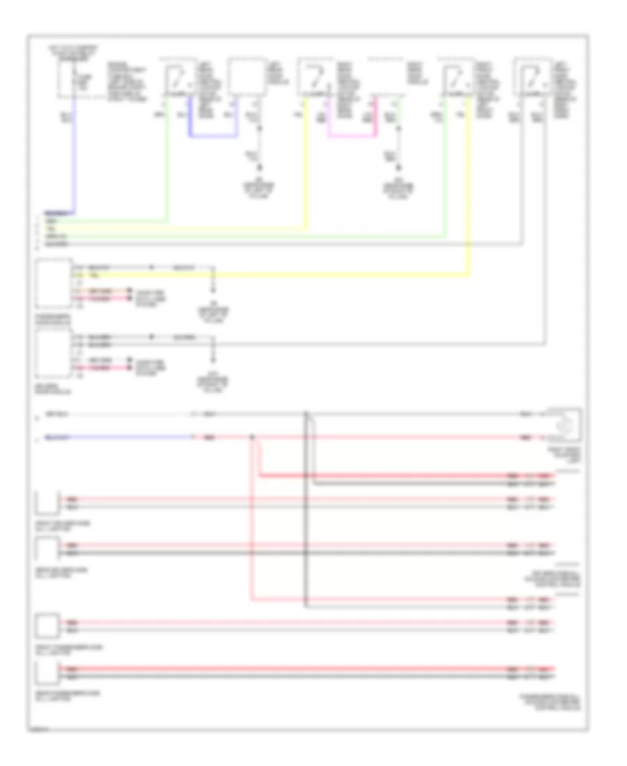 Interior Lights Wiring Diagram 2 of 2 for Volvo S80 2007