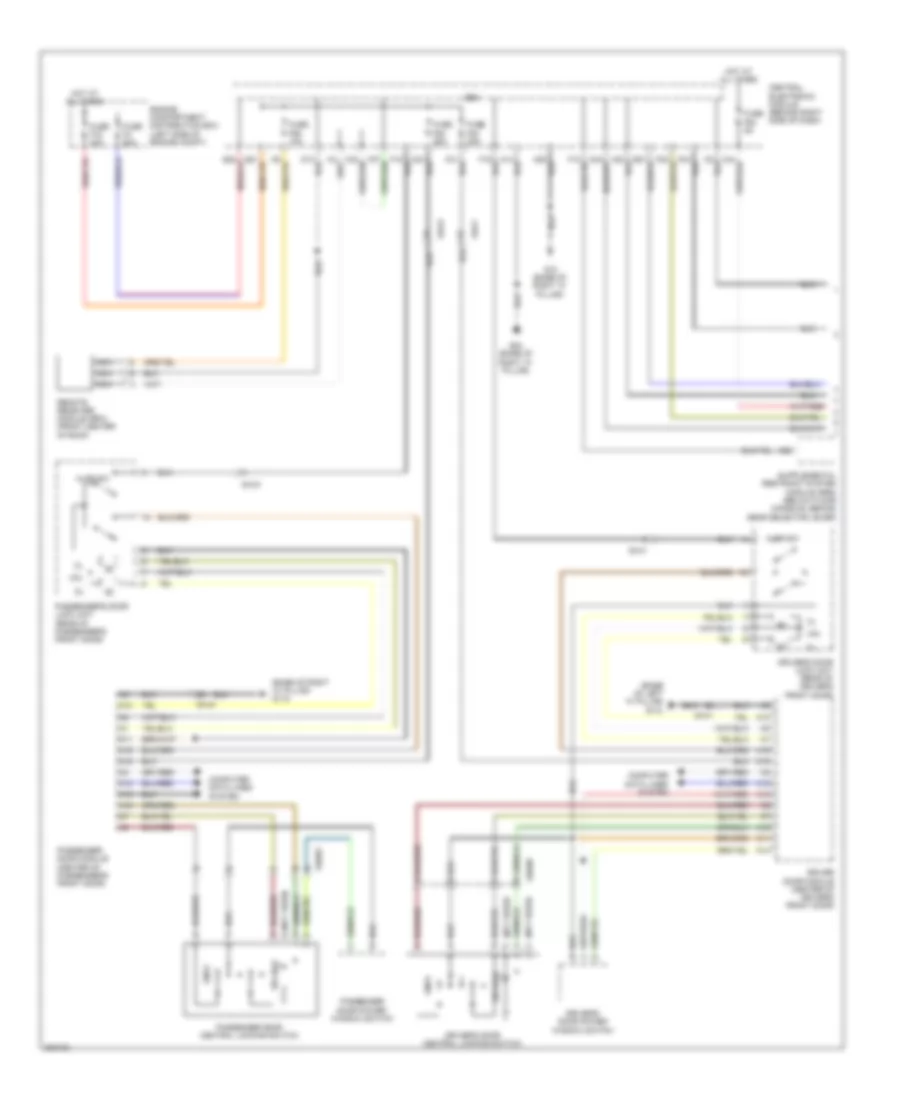 Central Locking Wiring Diagram 1 of 2 for Volvo C70 T 5 2012