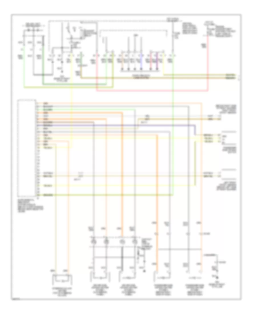 Supplemental Restraints Wiring Diagram 1 of 3 for Volvo C70 T 5 2012
