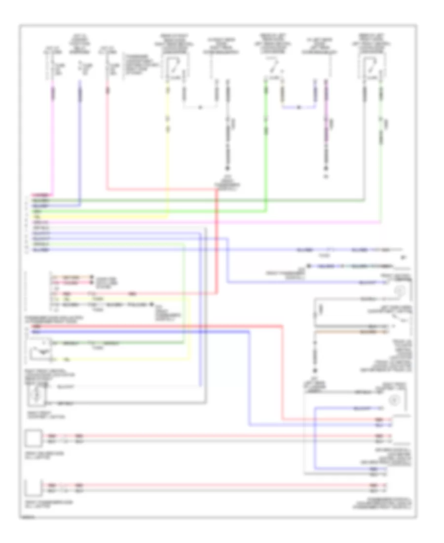Courtesy Lamps Wiring Diagram 2 of 2 for Volvo S60 T 5 2012
