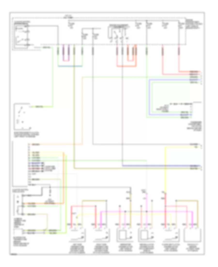 Automatic A C Wiring Diagram 1 of 2 for Volvo V50 T 5 2007