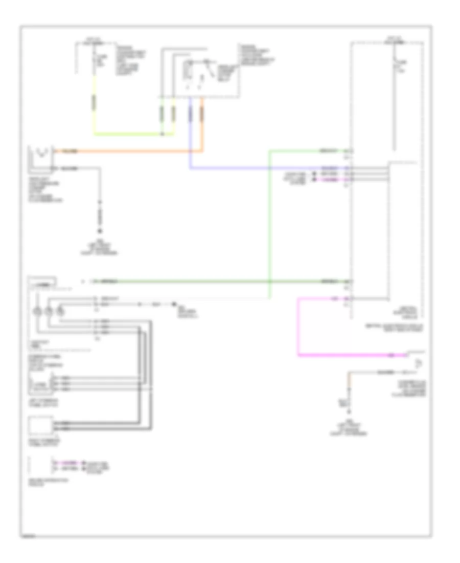 схема шайбы фары для Volvo S60 T-6 2012