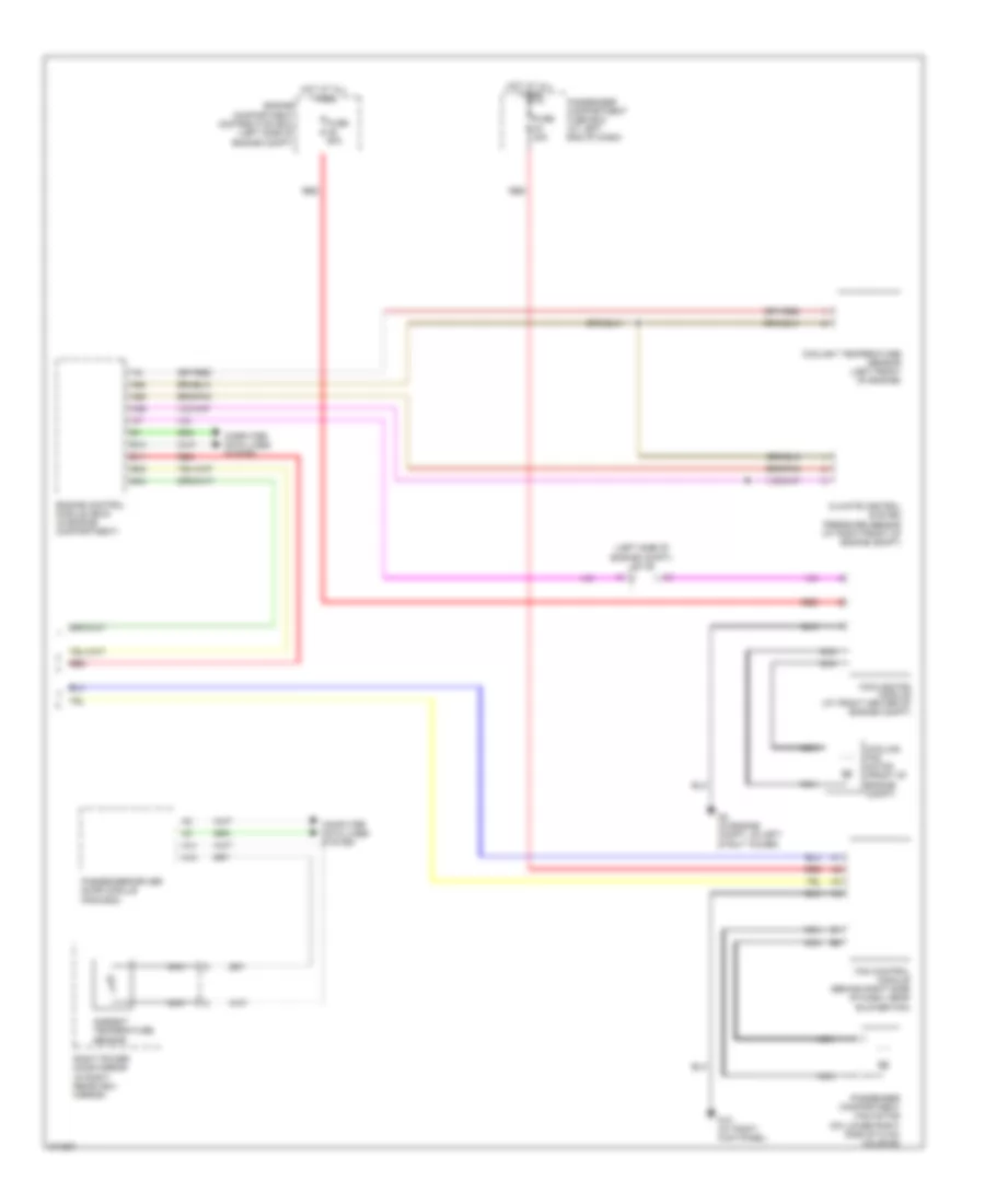 2.5L Turbo, Automatic AC Wiring Diagram (2 of 2) for Volvo V70 2007