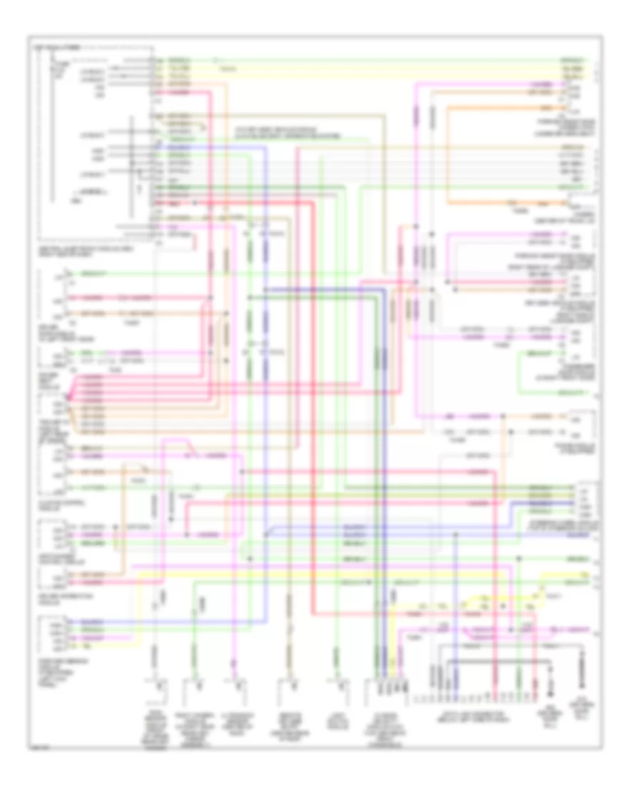 Computer Data Lines Wiring Diagram 1 of 2 for Volvo S60 T 6 R Design 2012