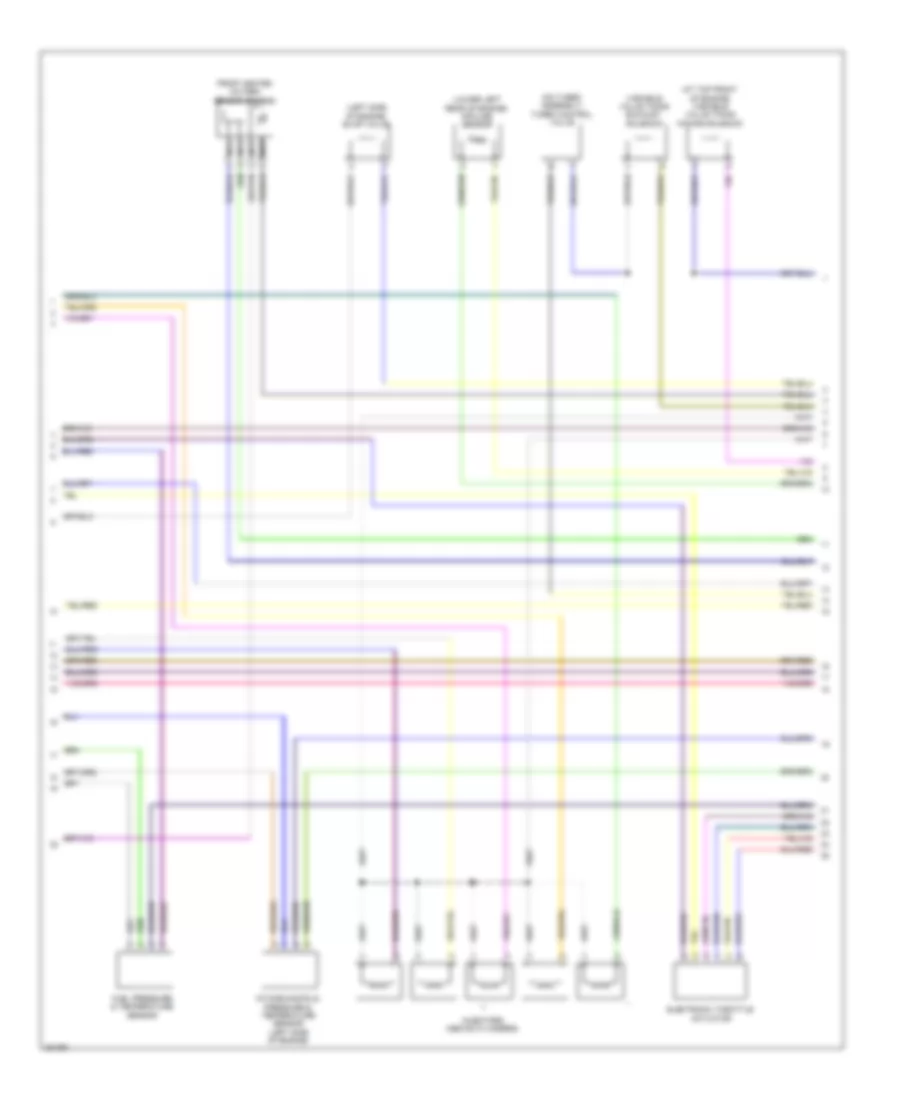 2.5L Turbo, Engine Performance Wiring Diagram (2 of 5) for Volvo S60 T-6 R-Design 2012
