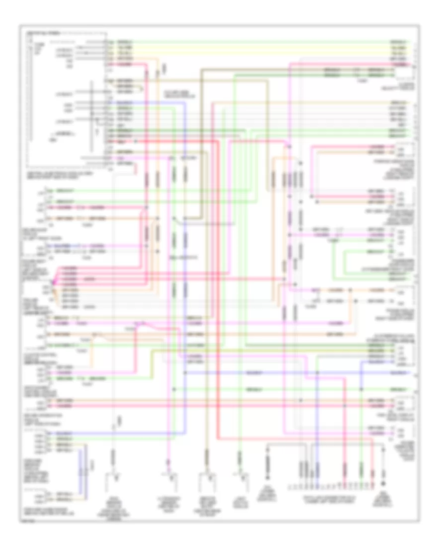 Computer Data Lines Wiring Diagram 1 of 2 for Volvo S80 2012