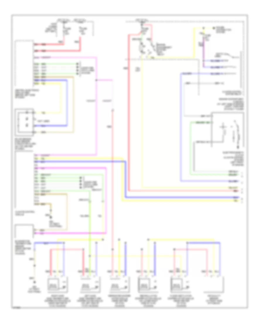 3 2L Automatic A C Wiring Diagram 1 of 2 for Volvo XC90 2007