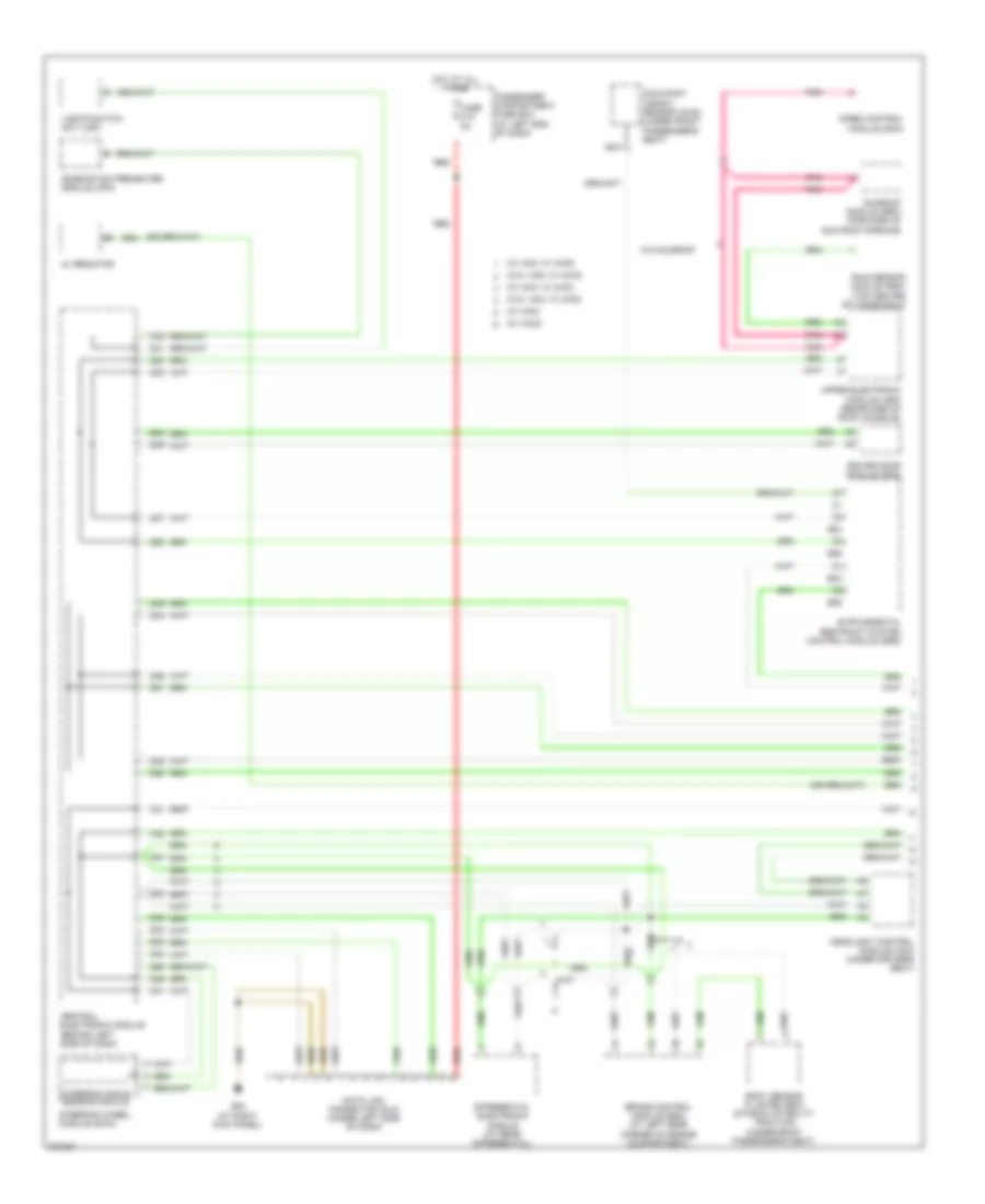 Computer Data Lines Wiring Diagram 1 of 2 for Volvo XC90 2007