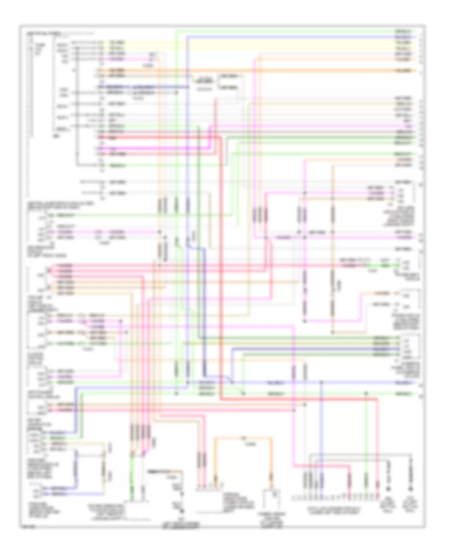 Computer Data Lines Wiring Diagram 1 of 3 for Volvo XC60 2012