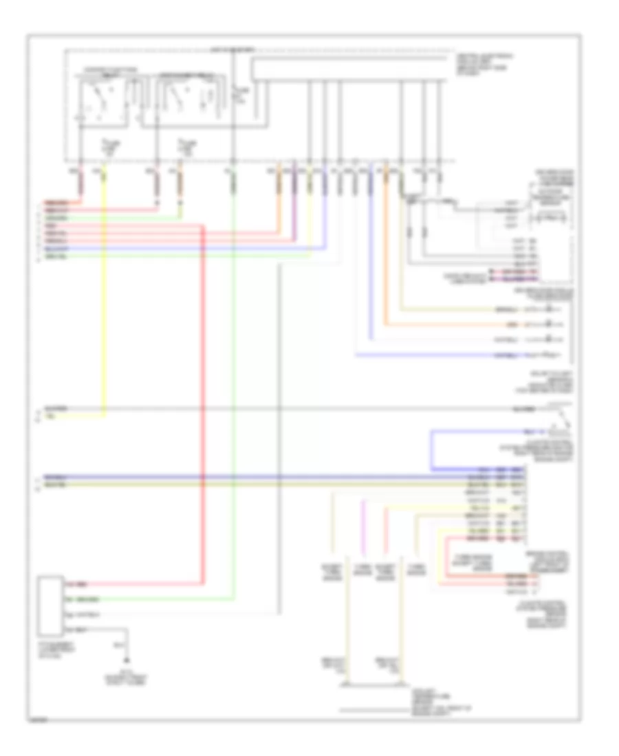 Automatic AC Wiring Diagram (2 of 2) for Volvo C30 T-5 2008