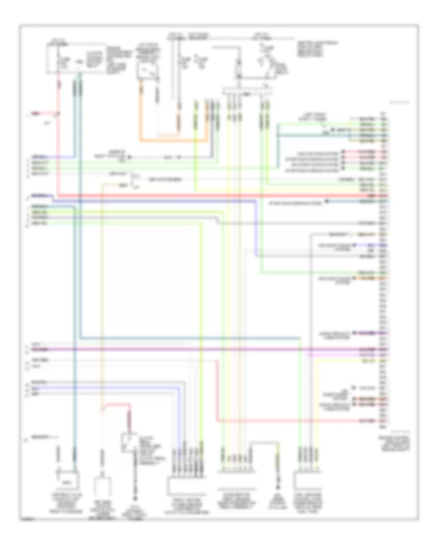 2.5L Turbo, Engine Performance Wiring Diagram (4 of 4) for Volvo C30 T-5 2008