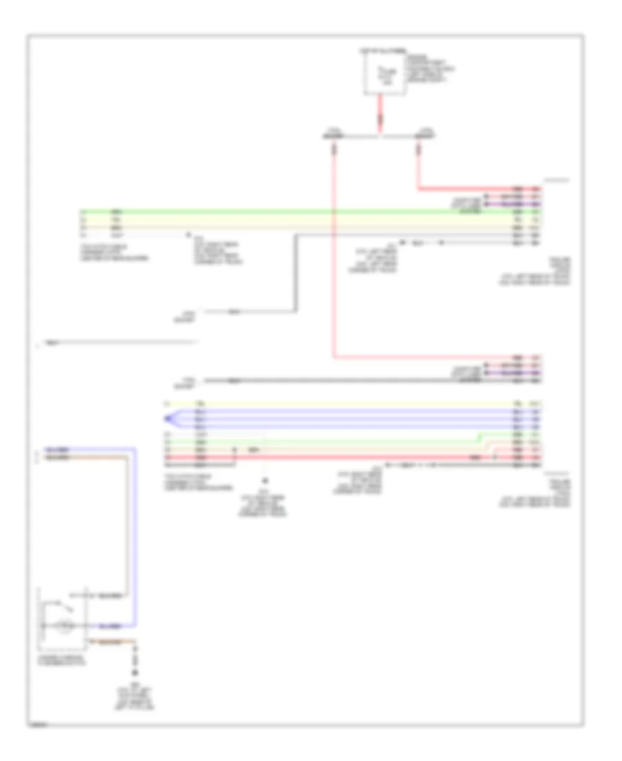 Exterior Lamps Wiring Diagram (3 of 3) for Volvo C30 T-5 2008