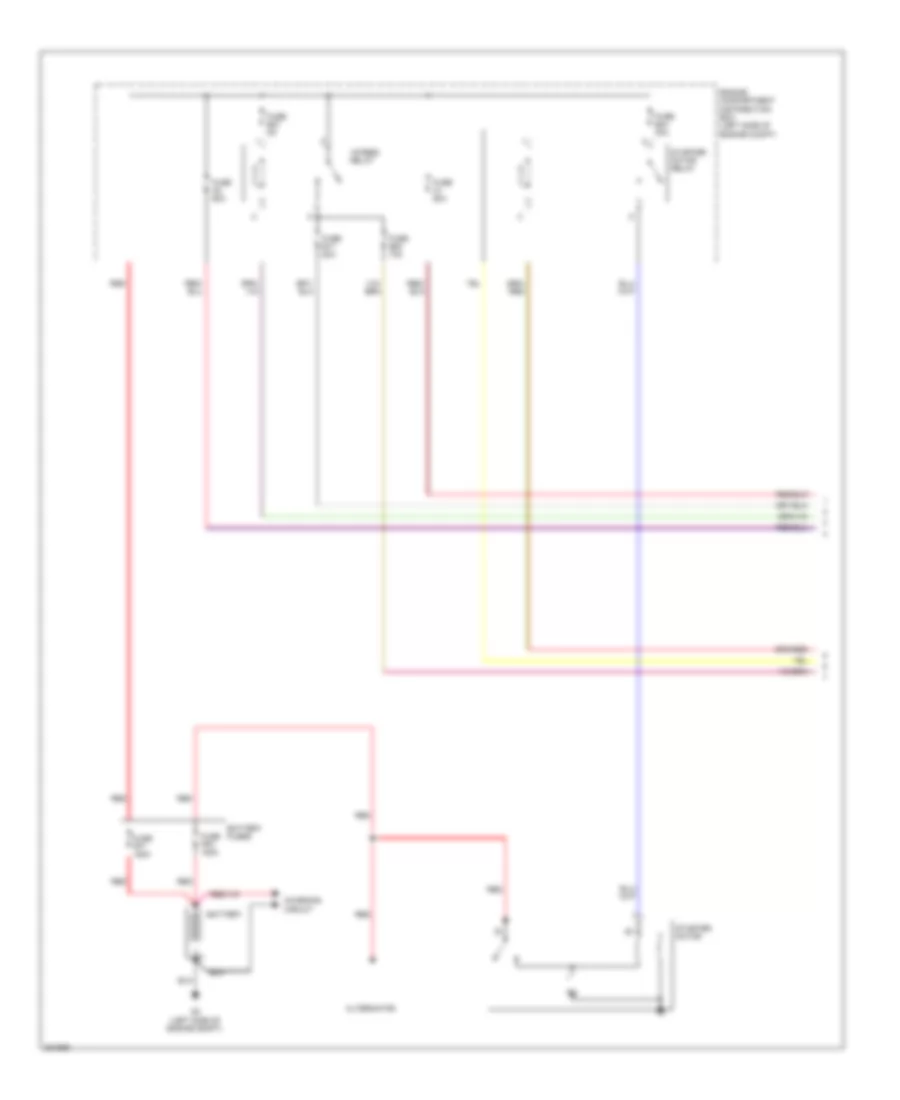 Starting Wiring Diagram (1 of 2) for Volvo XC60 T-6 2012