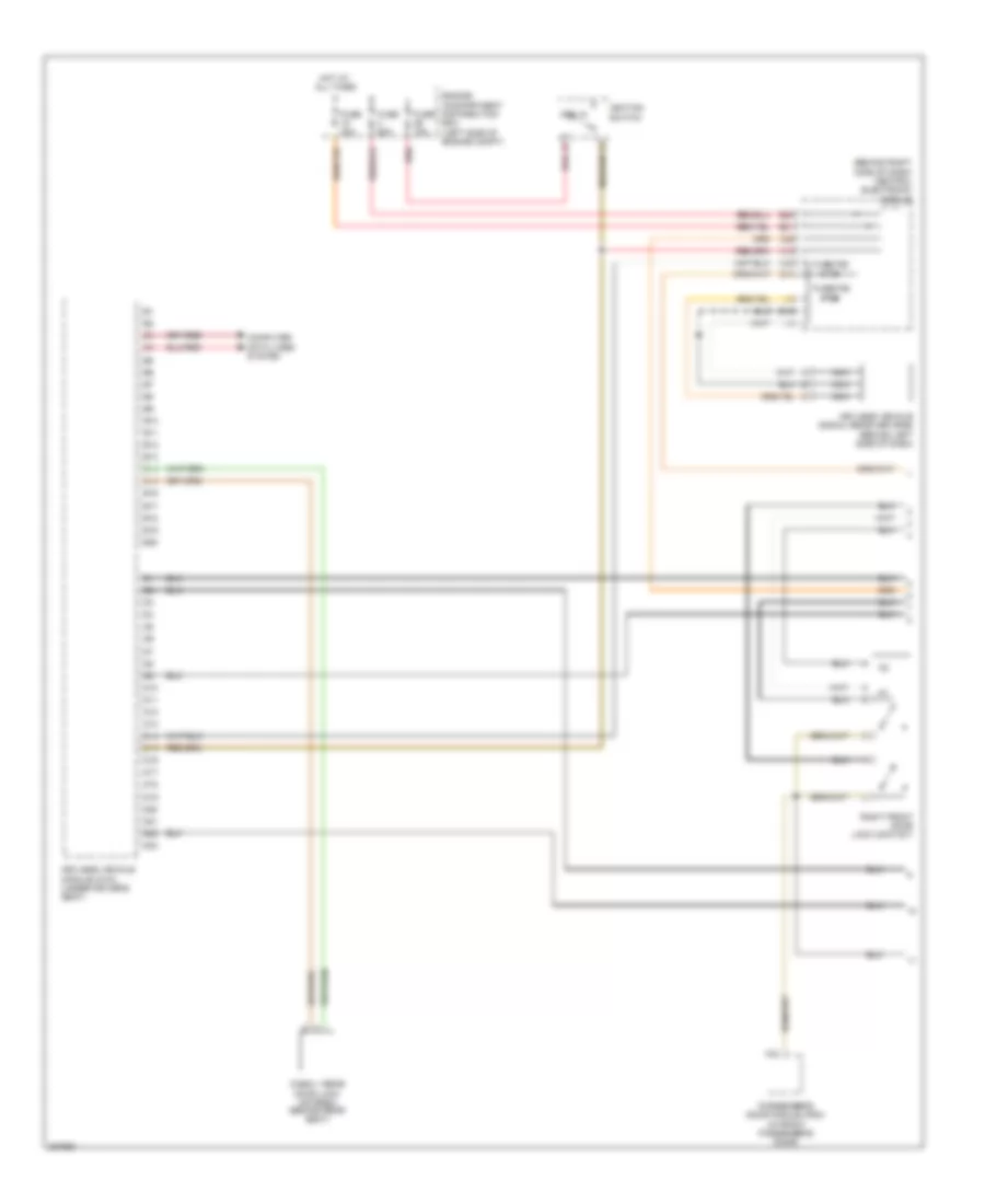 Keyless Entry Wiring Diagram (1 of 2) for Volvo C70 T-5 2008