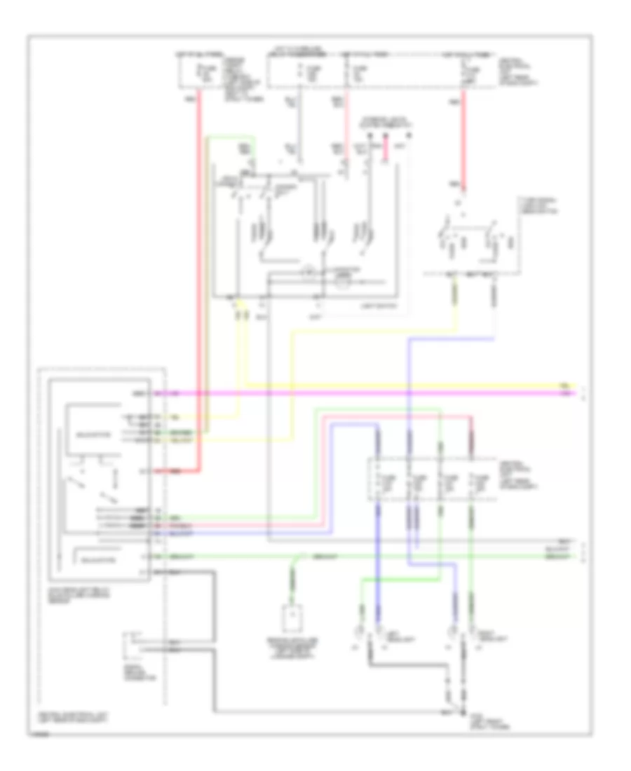 Headlight Wiring Diagram 1 of 2 for Volvo S70 1998