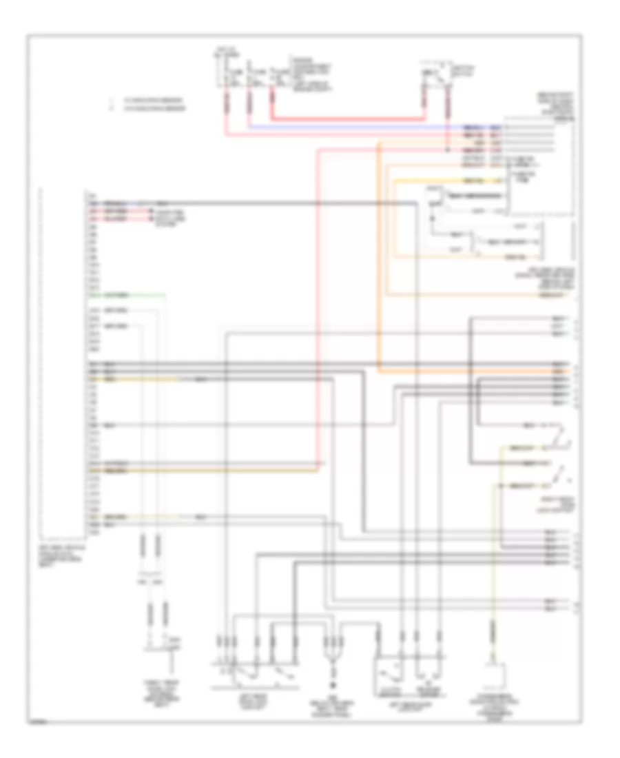 Keyless Entry Wiring Diagram 1 of 2 for Volvo S40 2008