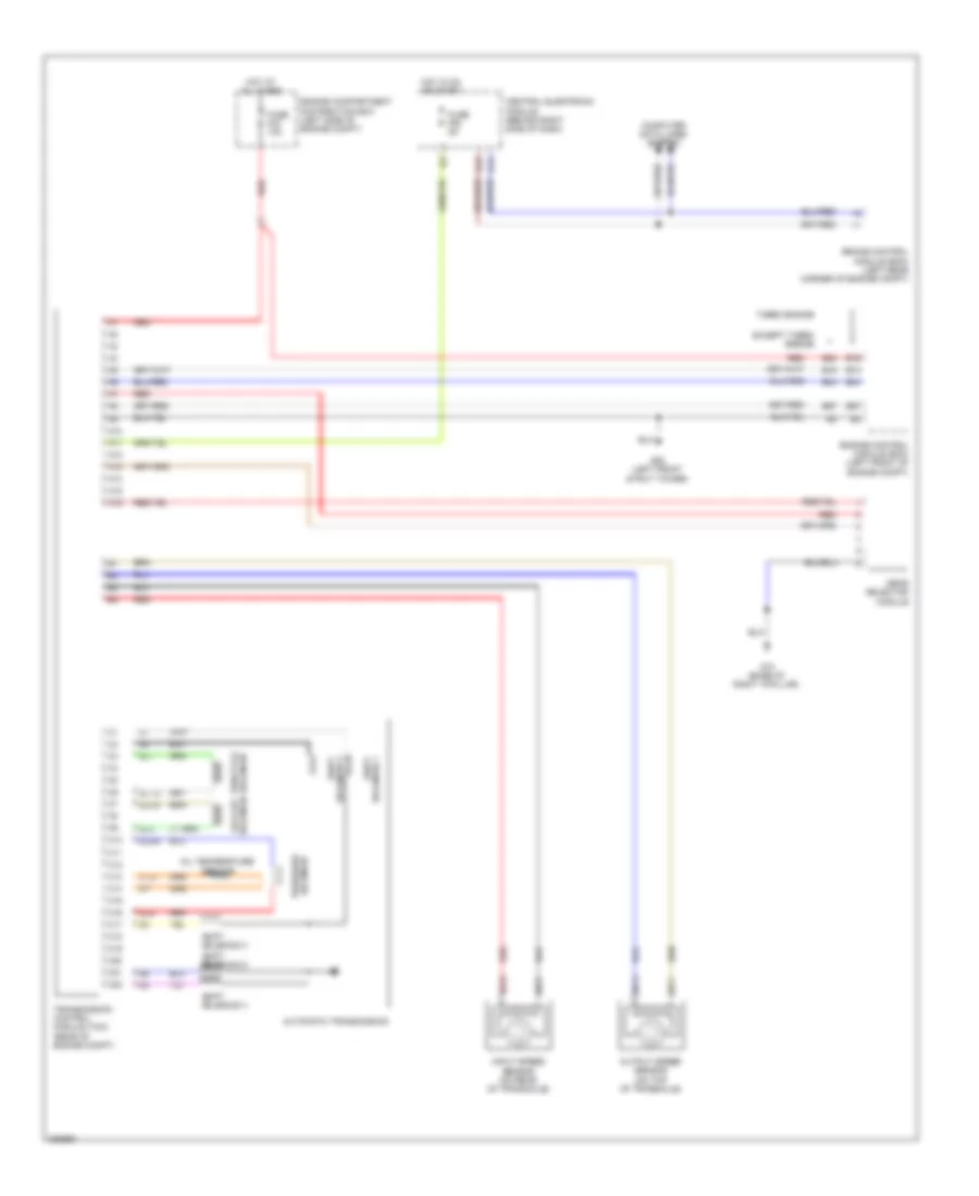 Transmission Wiring Diagram for Volvo S40 2008