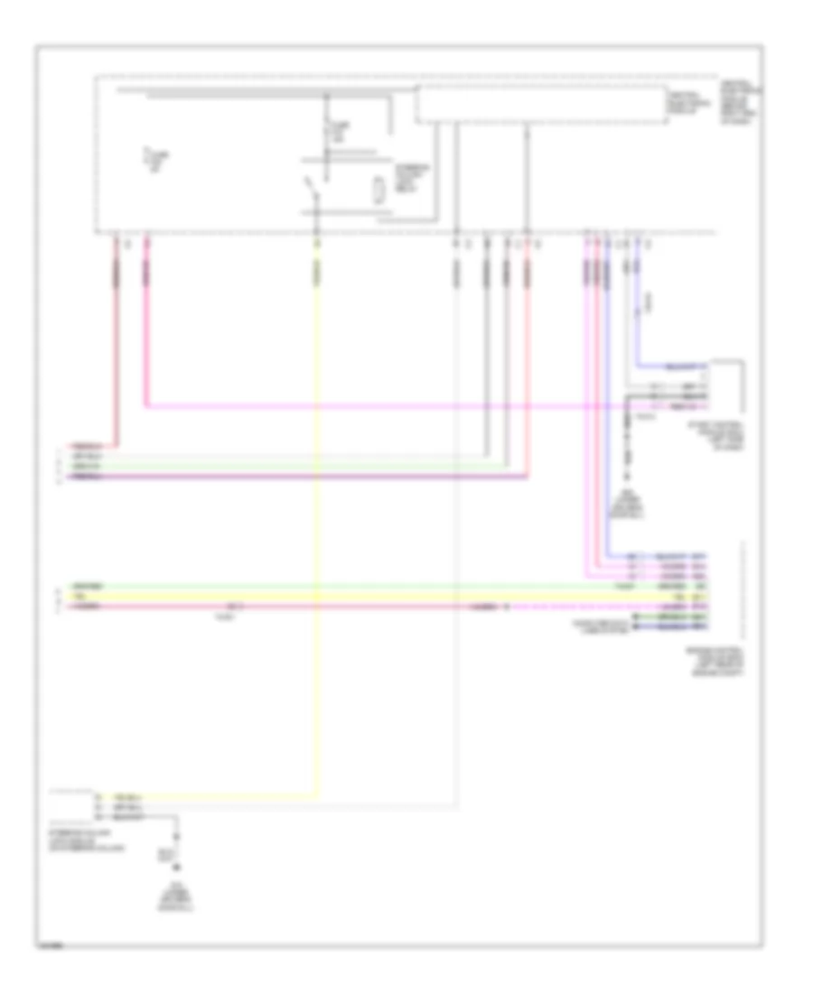 Starting Wiring Diagram 2 of 2 for Volvo XC70 2012